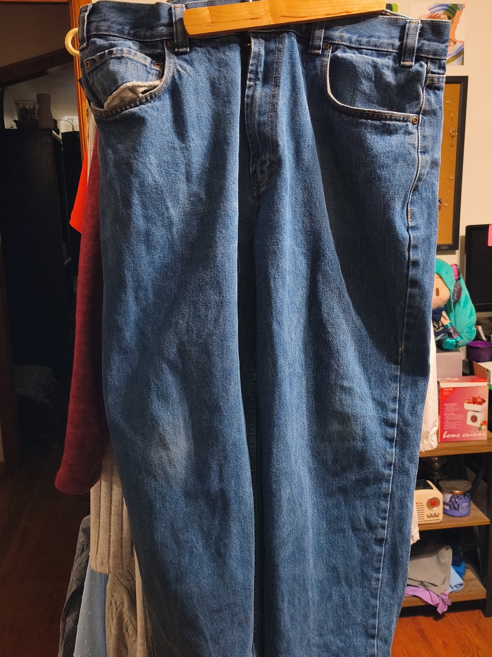 Kirkland's Signature Blue Men’s Denim Jeans - Classic Fit 36x30